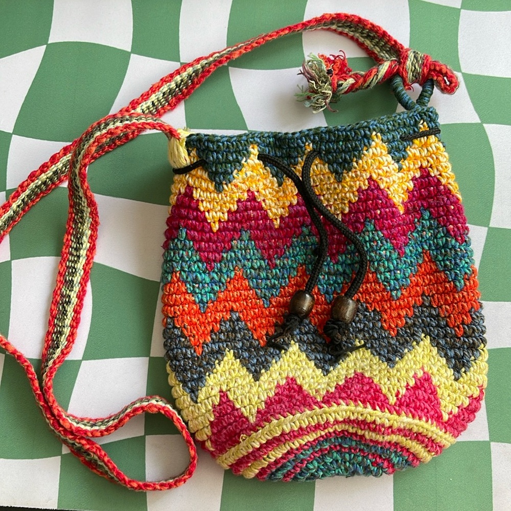 Mini Boho Guatemalan Shoulder Bag